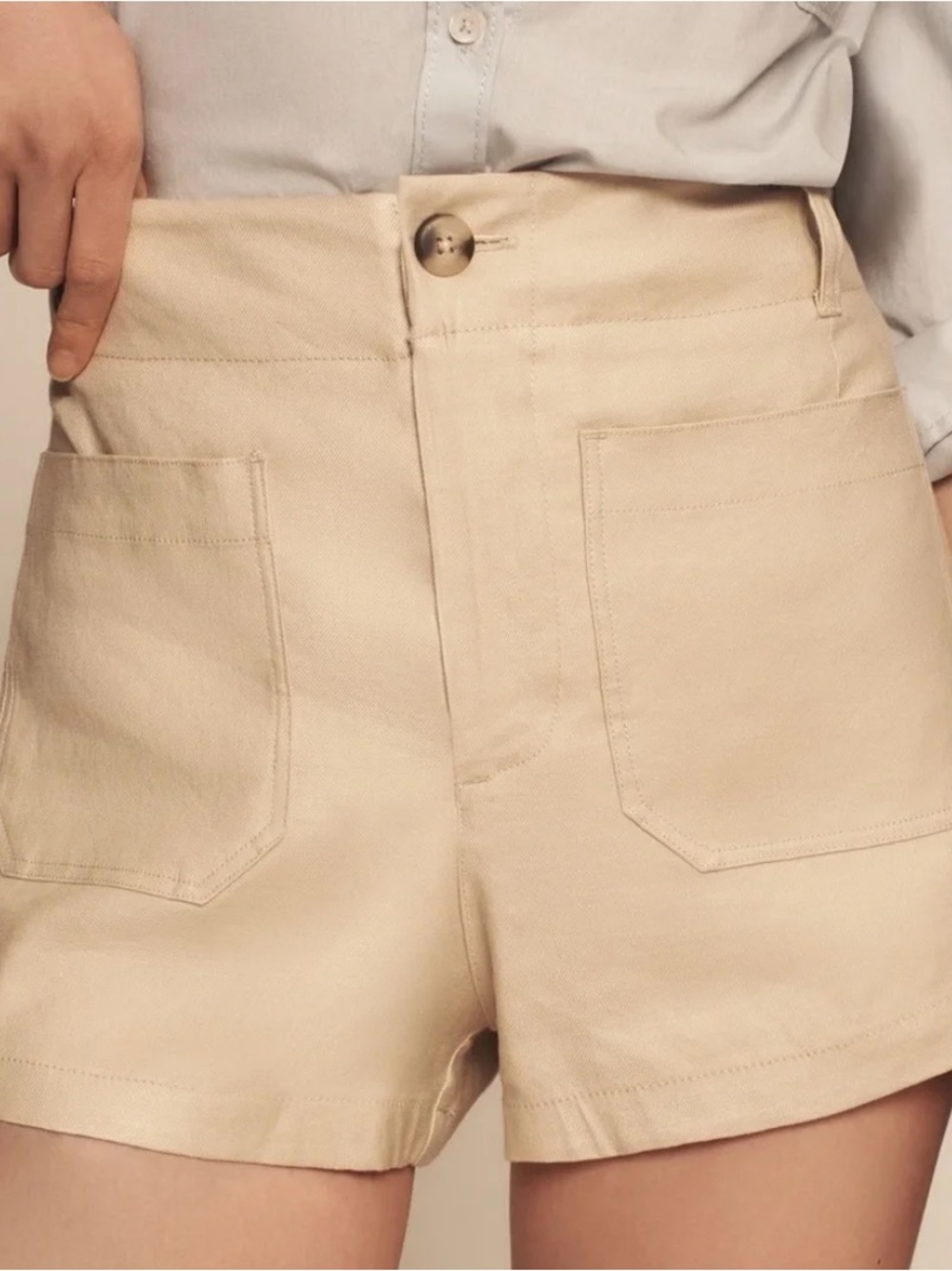 Colette Linen Stretch Shorts